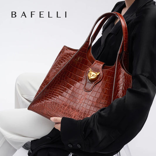 The Bafelli Connaught No. 34 | Hand-Finished Elite Leather Tote 2026