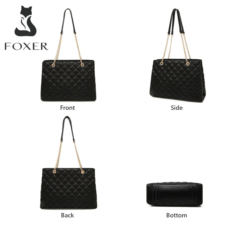 The Foxer Westminster | Signature Vegan Leather Flap Bag