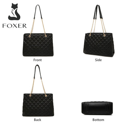 The Foxer Westminster | Signature Vegan Leather Flap Bag