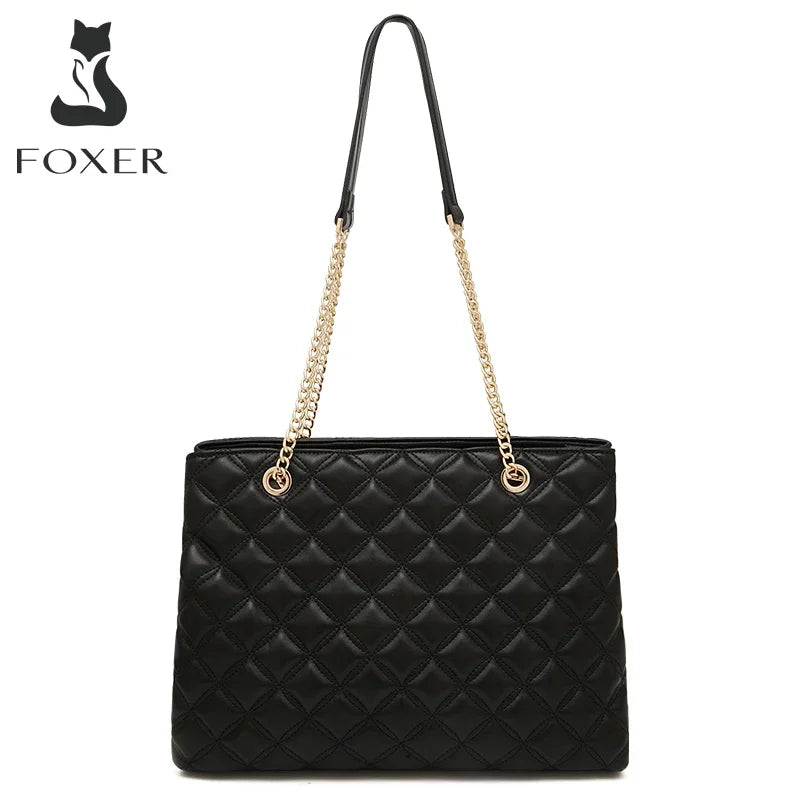 The Foxer Westminster | Signature Vegan Leather Flap Bag