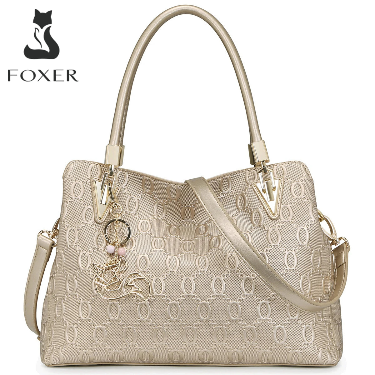 The Foxer Cavendish | Embroidered Heritage Leather Carryall 2026