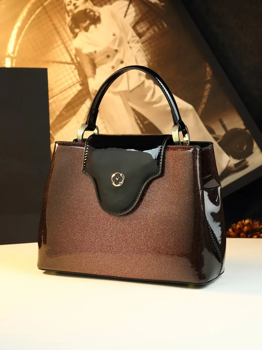 The Aurora V-Satchel | Gradient Sculpted Cowhide 2026