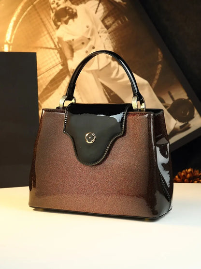 The Aurora V-Satchel | Gradient Sculpted Cowhide 2026